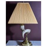 Decorative Ram Horn Style Table Lamp