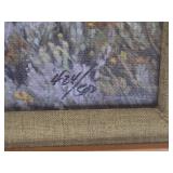 Signed Bruce Miller Elk Wildlife Print