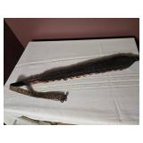 Exotic Gator Tail Leather Gun Strap