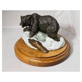 SIGNED Artist Proof Shoop Bronze Bear Sculpture