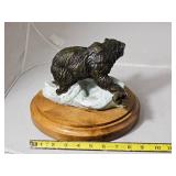 SIGNED Artist Proof Shoop Bronze Bear Sculpture