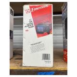 Vintage Portable Emerson 5.5" Color TV / AM FM Radio - In Box