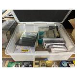 Massive Lot of 45"s Records - Vintage Record Player - Computer Related Items  - Speakers and More!