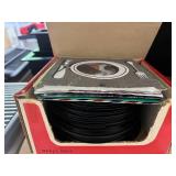 Massive Lot of 45"s Records - Vintage Record Player - Computer Related Items  - Speakers and More!