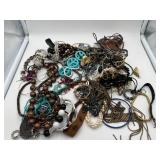 Large Lot of  Beautiful Costume Jewelry Necklaces , Bracelets, Earrings More - Woman