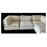 LR - Neutral Colored Sectional Sofa
