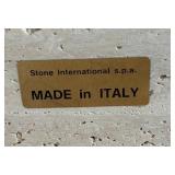 LR - Stone International Italian Marble Coffee Table