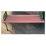 G - Vintage Patio Bench