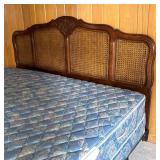 LBR - Vintage King Cane Bed Frame