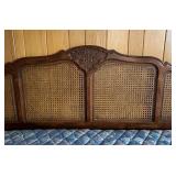 LBR - Vintage King Cane Bed Frame