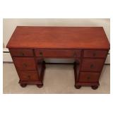 BR1 - Vintage Maple Desk With Chair