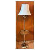 BR3 - Vintage Brass Lamp Table