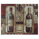 LR - Wine Motif Rug 30 X 47 in
