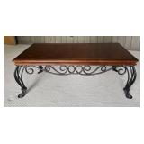 LLR - Wood & Metal Coffee Table
