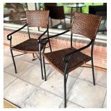 LP - Woven Patio Chairs (Lot of 2)