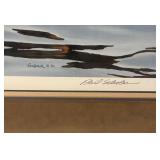 LLR - Vintage Phil Scholer Graceful Repose Canada Geese Signed Print 243/580 Framed