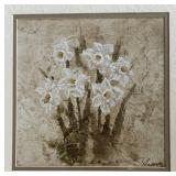 BR1 - B.J. Zhang Floral Print Trio Framed