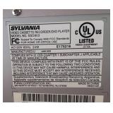 BR1 - Vintage Sylvania DVD VCR Combo SSD803