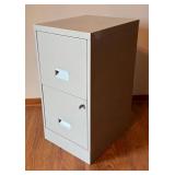 BR3 - Metal 2-Drawer File Cabinet