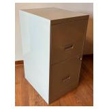 BR3 - Metal 2-Drawer File Cabinet