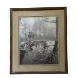 BR1 - Thomas D. Mangelsen Whitetail Reflections Print Framed