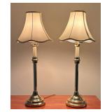 BR1 - Brass Accent Table Lamps
