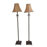 FR - Floor Lamp Pair 60 in Tall (Lot of 2)