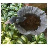 FY - Lovebirds Birdbath