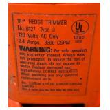 G - Vintage Black & Decker Hedge Trimmer Model 8127
