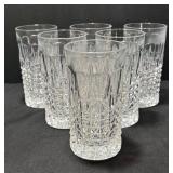 K - Gorham Fairfax Crystal Highball Tumblers (Lot of 6)