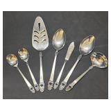 K - Vintage Grace Symphony Serving Utensils (Lot of 7)