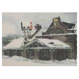 LLR - Dave Riebe Winter Winds Framed Print