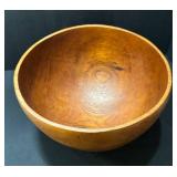 FR - Vintage Aristicraft Teakwood Bowl With Utensils