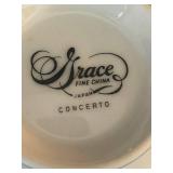 K - Vintage Grace Concerto Fine China Dinnerware Set (Lot of 36)
