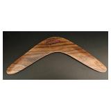 LR - Mixed Lot: Boruca Wall Hanging & Signed Australia Boomerang