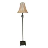 H - 5 Ft Floor Lamp With Fabric Shade