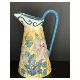 LR - Certified International Lesal Studio Ceramic Pitcher