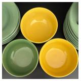 LR - TableTops Gallery Corsica Plates & Bowls Mixed Lot