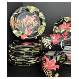 LR - Totally Today Floral Dinnerware Set (34 Pieces)
