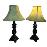 LR - Pair of Accent Table Lamps 17" H