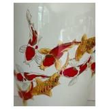LR - Large Koi Fish Vase