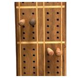 LR - Large Cribbage Board & Wooden Game Set Mixed Lot