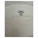 LR - Vintage Crossfield International Floral Platter