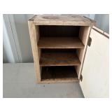 Wooden First Aid Box.