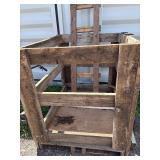 Forklift Wooden Cage