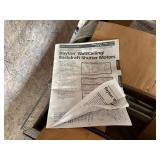 3 Dayton Wall/Ceiling/Backdraft/Shutter Brackets with Motors