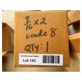 25-  9/16 x 2 1/2 Grade 8, 1 9/16x 2 bolt