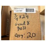 20- 3/4 x 2 3/4 Grade 8 Bolt