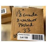 33- 1 1/2 Grade 8 Washer Plated