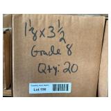 20- 1 1/8 x 3 1/2 Grade 8